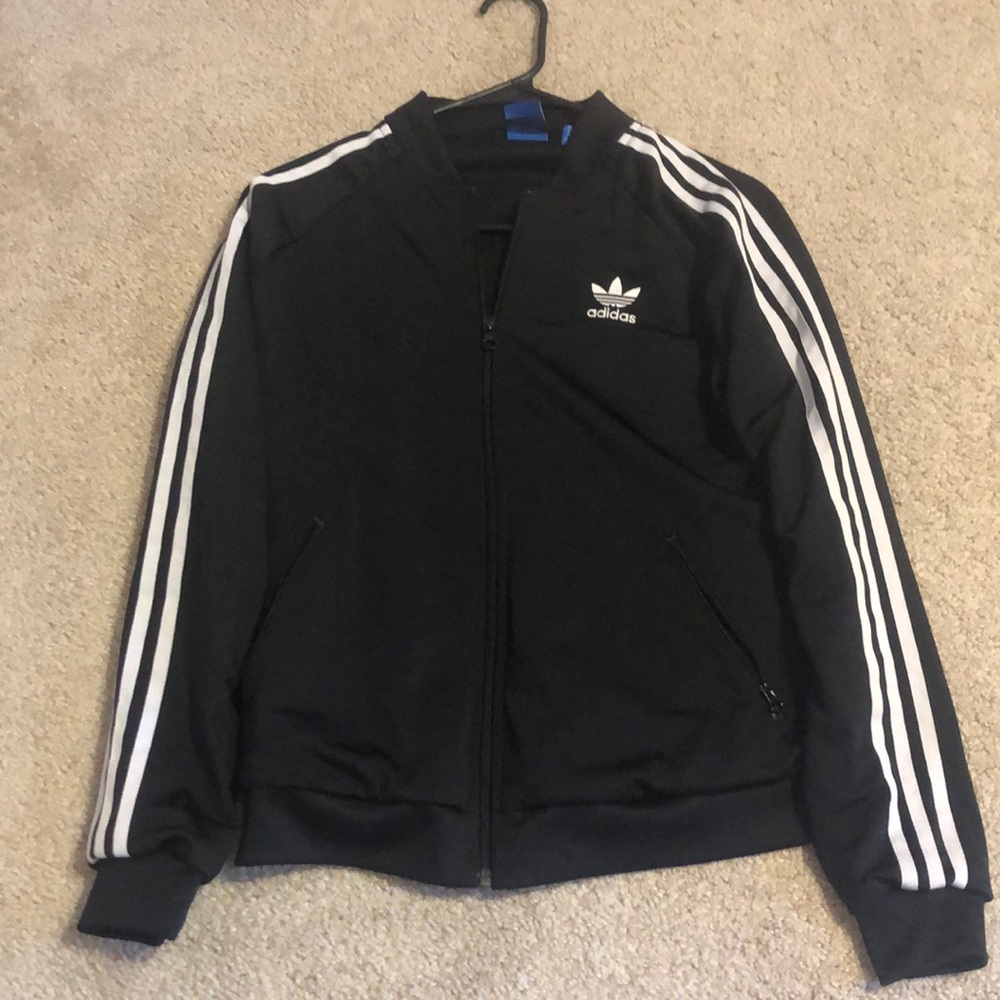 Light zip up Adidas jacket